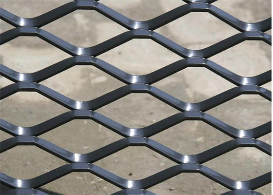 kwaliteit  Mild Steel Expanded Metal Hexagonal Easy Install For Scaffolding fabriek