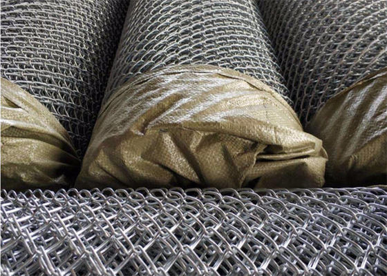 Warm gedompeld gegalvaniseerd ketenheining hek Diamant mesh draad hek voor boerderij