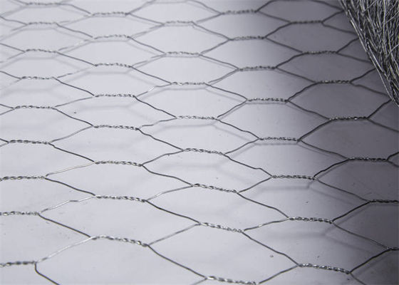 Roestvrij staal Hexagonale draadnetten Zinkcoating Gemakkelijke installatie