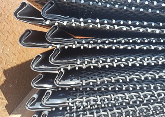 Selvedge Gekrimpd Draadnet Roestbestendige Steengroeve Scherm Draadnet